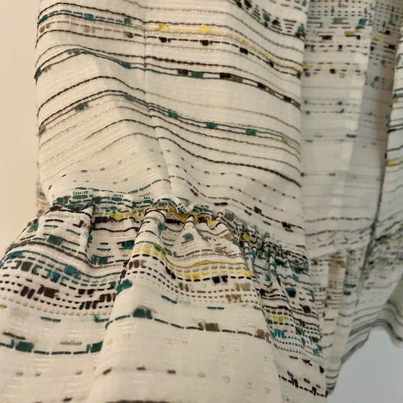 Zara Metallic Blazer with Peplum - S - Picture 3 of 5